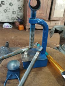 alat tambal ban bakar spiritus mini bonus cukit ban tempat spiritus dan pembuka pentil