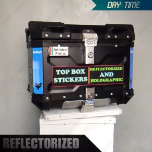 Alloy Top Box Sticker Waterproof Duhan Classic Edition (REFLECTORIZED)