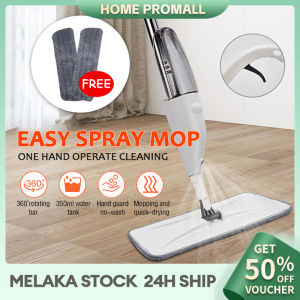 Easy Spray Mop Water Cleaning with Pad Mop Lantai Modern Washable Microfiber Automatic Floor Mop Floor 拖把