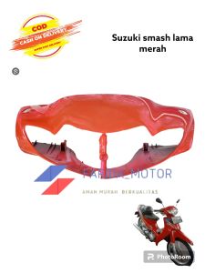 COVER BATOK DEPAN SUZUKI SMASH LAMA 110 CC MERAH/BATOK DEPAN SMASH LAMA/BATOK A SUZUKI SMASH LAMA MERAH