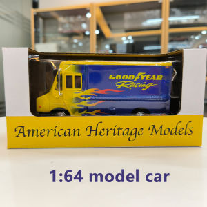 1/64 Scale Diecast Alloy Car American Delivery Van Limited Edition High-Detail Simulation Collectible Display Gift Toy