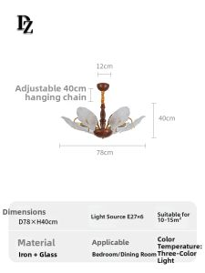 DIZAN | French Retro Chandelier