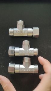 Tê Cầu T Chia Nước Bồn Cầu Ren 21 Inox