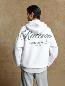 Jack Jones | Casual Loose Hooded Jacket with Letter Printing