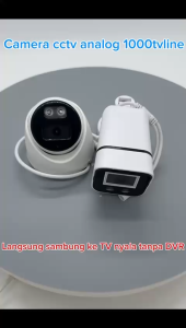 Kamera CCTV Analog Outdoor IR Color Dome - 100tvline - Camera