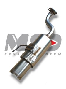 KNALPOT BOLT ON HONDA BRIO OLD MUFFLER MSD EXHAUST TYPE SD01 SOFT DRY / FULL DRY