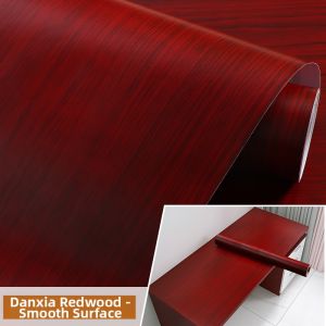 XIANXIANWUFANG | Woodgrain Finish Self-Adhesive Furniture Table Top Covering