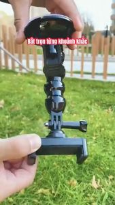 Kẹp điện thoại gopro trên ô tô LOẠI ĐẾ HÍT MẠNH