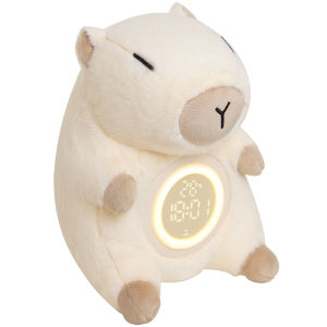 Cute Plush Vibrating Alarm Clock Night Light for Children Boys And Girls Students Special Doll Toy Wake up Tool LCD Digital Display