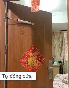 (Mới Về) Tay co tự đóng cửa YY201 có thể điều chỉnh tốc độ đóng cửa tải trọng 35kg