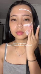 Top Seller 3 IN 1 LYCHEE BRIGHTENING TINTED SUNSCREEN SPF 30 PA++ | Soothes the Skin | Illuminates the Skin | Strengthens Skin Barrier | Provides Refreshing Sensation | Bright Up Lychee Vitamin Water Cream | Prevents Sunburn and Aging Against UVA & UVB.