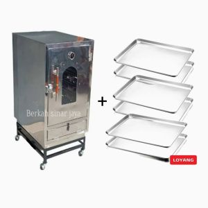 PROOFER GAS MANUAL /PROOFING/STREAMER/ALAT PENGEMBANG ROTI 6 SUSUN FULL STAINLESS STEEL TEBAL DAN ANTI KARAT