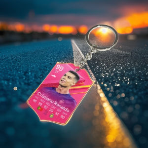 2025 bóng đá ghi bàn móc khóa thẻ C.Ronaldo Messi Bồ Đào Nha Brazil Kaka NEYMAR đội tuyển quốc gia World Cup Mặt dây Acrylic