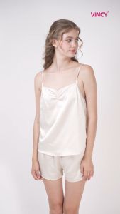 [Chỉ 15/11 - 17/11 Mua 4 giảm 20% Mua 3 giảm 15% Mua 2 giảm 12%] Bộ Đồ Short Satin Nữ Vincy BSS077W91 Vincy Bộ Đồ Ngủ Chất Liệu Thun Bộ Pijama Đẹp Cho Nữ Nhiều Màu - Lazada