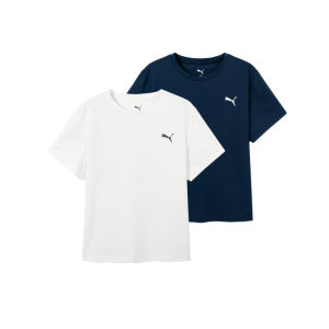 PUMA | Childrens Sporty Striped T-shirt 2 Pack