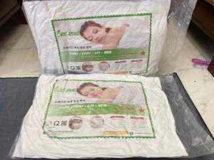 Combo 2 gối bông gòn ép hơi Hàn Quốc size 40x60