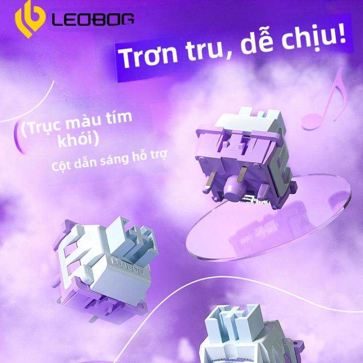 LEOBOG | Bàn Phím Cơ Tùy Chỉnh 5 Phím, Công tắc Tuyến tính Plug-and ...
