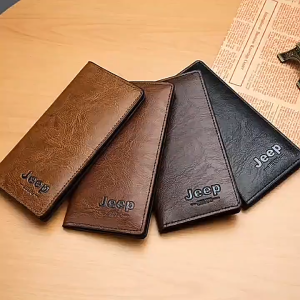 Jeep Buluo Mens Wallet Clutch Long Purse WL053 Dompet