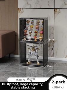 AMU·PIGGY | Transparent Acrylic Action Figure Display Case
