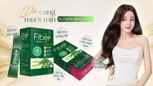 Collagen Fiber Tình x20 Trắng da - Mờ Nám - Sạch Tàn Nhang - Hộp 15 gói - Hàng chính hãng
