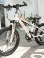 Children's Mountain Bike 18-24 Inches Gear Shift Disc Brake Pedal Bicycle Boys Girls 6 to 15 Years Old High Carbon Steel Frame. 
