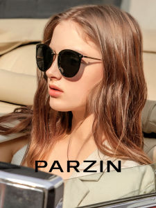 PARZIN | Kính Mát Thời Trang Nhẹ Chống Sáng Phối Cực Ánh Cho Người Mặt Dài