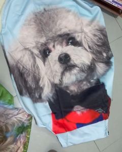 Áo Bọc Bảo Vệ Vali 26-30"(20-30kg) Thun Co Giãn 4 Chiều Poodle Chống Rách