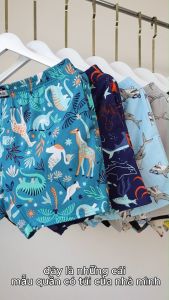 (Có Túi & Dài Hơn) Quần Short Đùi Quần Ngủ Nam Có Túi Hai Bên Tiện Lợi  AmericanStyle Cotton Thun Mặc Nhà Ra Ngoài