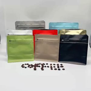 (1KG/SIZE) TÚI ZIPPER 8 CẠNH CAFE SIZE NGANG (ĐỰNG 150GR 250GR 500GR)