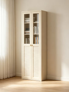 Dustproof Glass Door Bookcase Display Cabinet