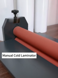Unicorn  LBS750/1000 Manual Laminating Machine Roll Cold Laminator Heavy Duty for Stickers Paper Poster Signage PVC Cards