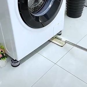 4PCS Washing Machine Mat Non-slip Pelapik Kaki Mesin Basuh Stand Anti Vibration Feet Pads Noise Washer Universal Base Pad 洗衣机底座