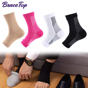1 Pair Sports Compression Socks Ankle Brace Support Neuropathy Soothe Socks Nano Soothesocks for Men and Women Arch Support