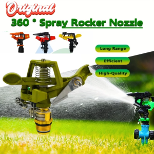 COD Kincir taman Rotate Sprinkler Spray Nozzle Air Irigasi menyiram kebun Tanaman Taffware PYK-10