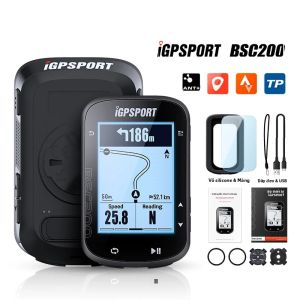 Máy Tính Xe Đạp Không Dây iGPSPORT BSC200 GPS Màn Hình 2.5 Inch Hỗ Trợ ANT+ Đồng Bộ Ứng Dụng Tốc Độ Kế Đồng Hồ Đo Quãng Đường Đi Xe Đạp Với Tính Năng Đo Độ Dốc Và Độ Cao