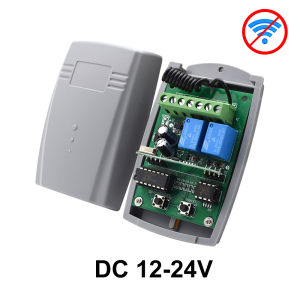 2 Channel WIFI Garage Door Gate Recevier Smart Switch 12V 24V 220V Controller Opener For Fixed Rolling Code Transmitter 433mhz
