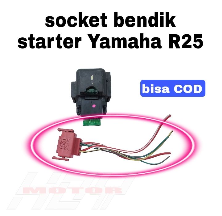 soket relay starter stater Yamaha R25 R15 KLX CB150R second | Lazada ...