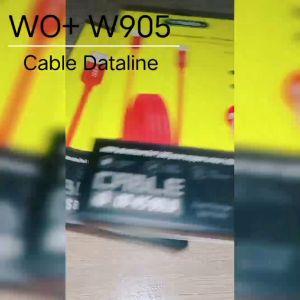 Kabel Data WO+ W905 MICRO USB TYPE C LIGHTNING Original 100% Quick Charge Data Cable Casan