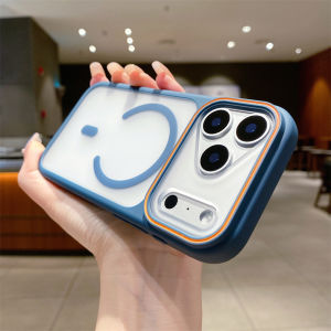 Luxury Transparent for Magsafe TPU Magnetic Case For iPhone 18 17 16 15 14 13 12 11 Pro Max Plus Air Wireless Charge Back Cover