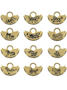 Watch Accessories Oscilllating Weight Patch Nh35 Change 4r35b Movement Gold Silver Zodiac Metal Sheet