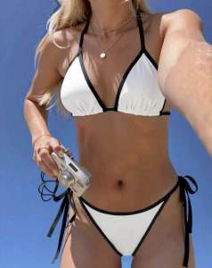 Two Piece Bikini Set Swimming Set Swim Wear Beach Wear Summer Set Outfit - DEANNA