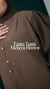 Siselyo Tania Tunic Melayu Bigsize Tunik Lebaran 2025