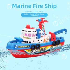 Wind-Up Toy Boat Playable in Water