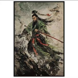 Tranh chân dung cổ trang. Tranh treo tường dán tường sơn dầu canvas trang trí. CGI-1692