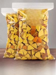 Authentic HuaZhou Orange Peel Aged Eight Immortals Fruit Cool Sweet Licorice Dried Orange Peel Pomelo 50g/500g Moisturizing Throat Lozenges