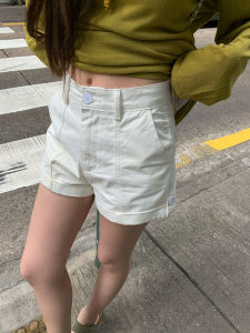 Low Rise Slimming American Style Jean Shorts