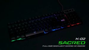 Keyboard Gaming NYK K02 Sacred Rainbow LED