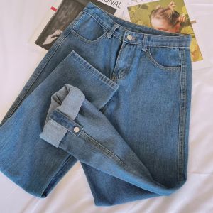 celana kulot jeans highwais wanita loose jeans//celana jeans korea