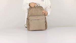 Ocean Sky - 9959 tas ransel + usb wanita sekolah kuliah kerja bisa muat laptop 15 inch waterproof