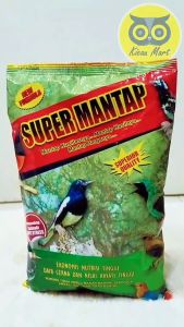 Kicau Mart Pakan Superfit Super Mantap Makanan Harian Voer Pur Burung Murai Kacer Anis Cucak Pleci Jalak Global Fauna Farm Supermntp